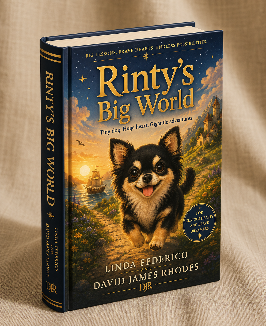 Cover of Rinty's Big World by Linda Federico and David James Rhodes